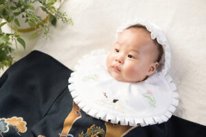赤ちゃんお宮参り写真　恵比寿の写真館、フォトスタジオ21