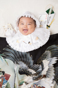 赤ちゃんお宮参り写真　恵比寿の写真館、フォトスタジオ21
