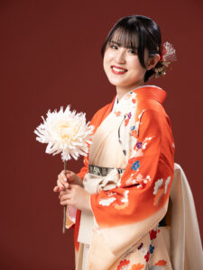 卒業写真、袴で記念写真フォトスタジオ21 恵比寿の写真館