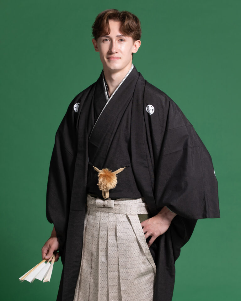 成人式写真紋付羽織袴 フォトスタジオ21