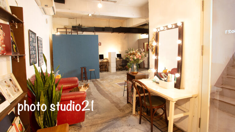 恵比寿の写真館　フォトスタジオ21スタジオ内部