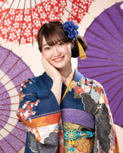 成人式写真　フォトスタジオ21 和傘セット